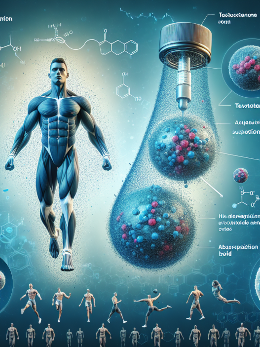 Aqueous testosterone suspension: action mechanism and implications for athletes