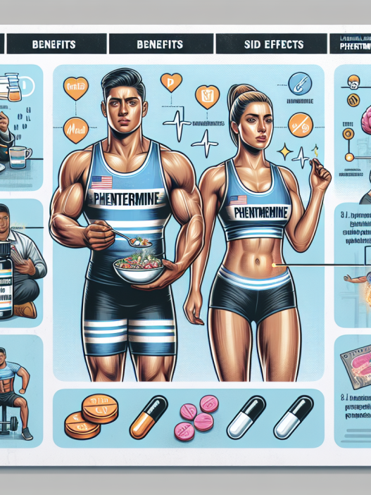 Legal use of phentermine hydrochloride in athletes' dietary regimens