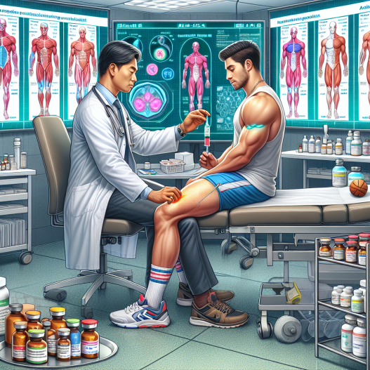 Therapeutic use of injectable metenolone enanthate in sports injuries