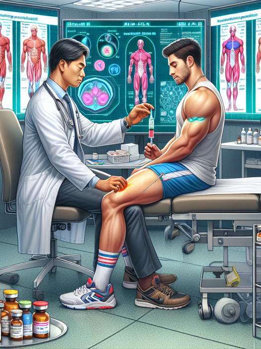 Therapeutic use of injectable metenolone enanthate in sports injuries