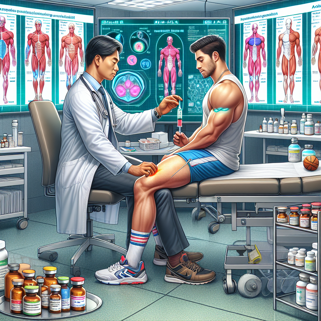 Therapeutic use of injectable metenolone enanthate in sports injuries