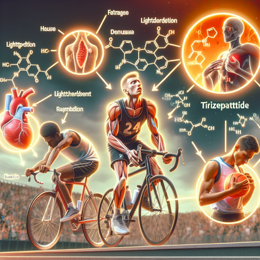 Tirzepatide's side effects in sports context