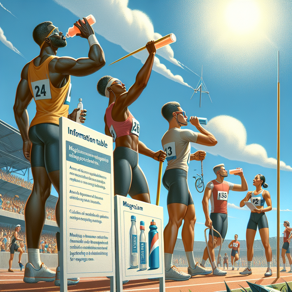Magnesium and hydration: balancing electrolytes in sports