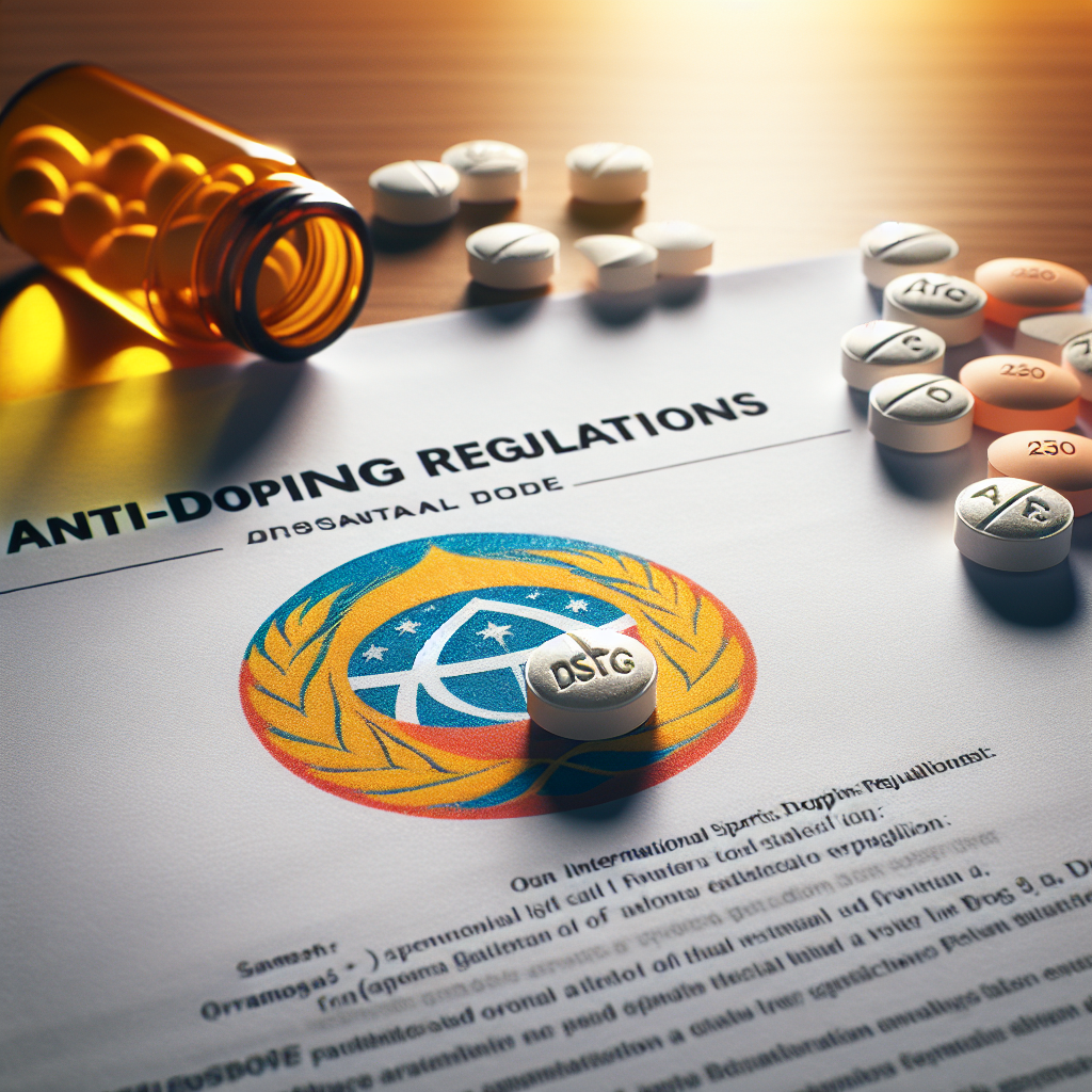 Drostanolone pillole and anti-doping regulations (wada)