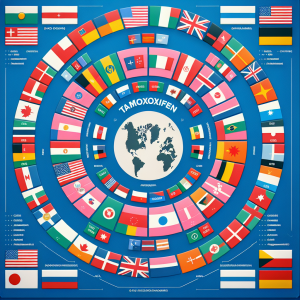Drug scheduling of tamoxifene by country