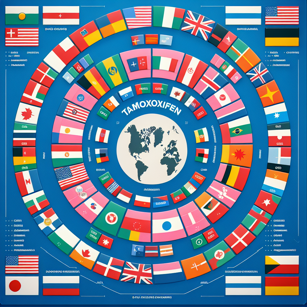 Drug scheduling of tamoxifene by country