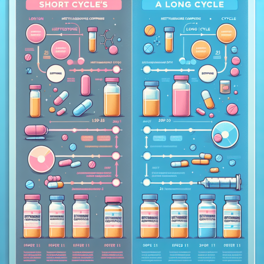 Duration of methandienone compresse cycles: short vs long
