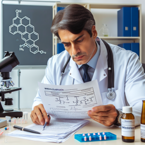 Interpreting lab results while on mibolerone