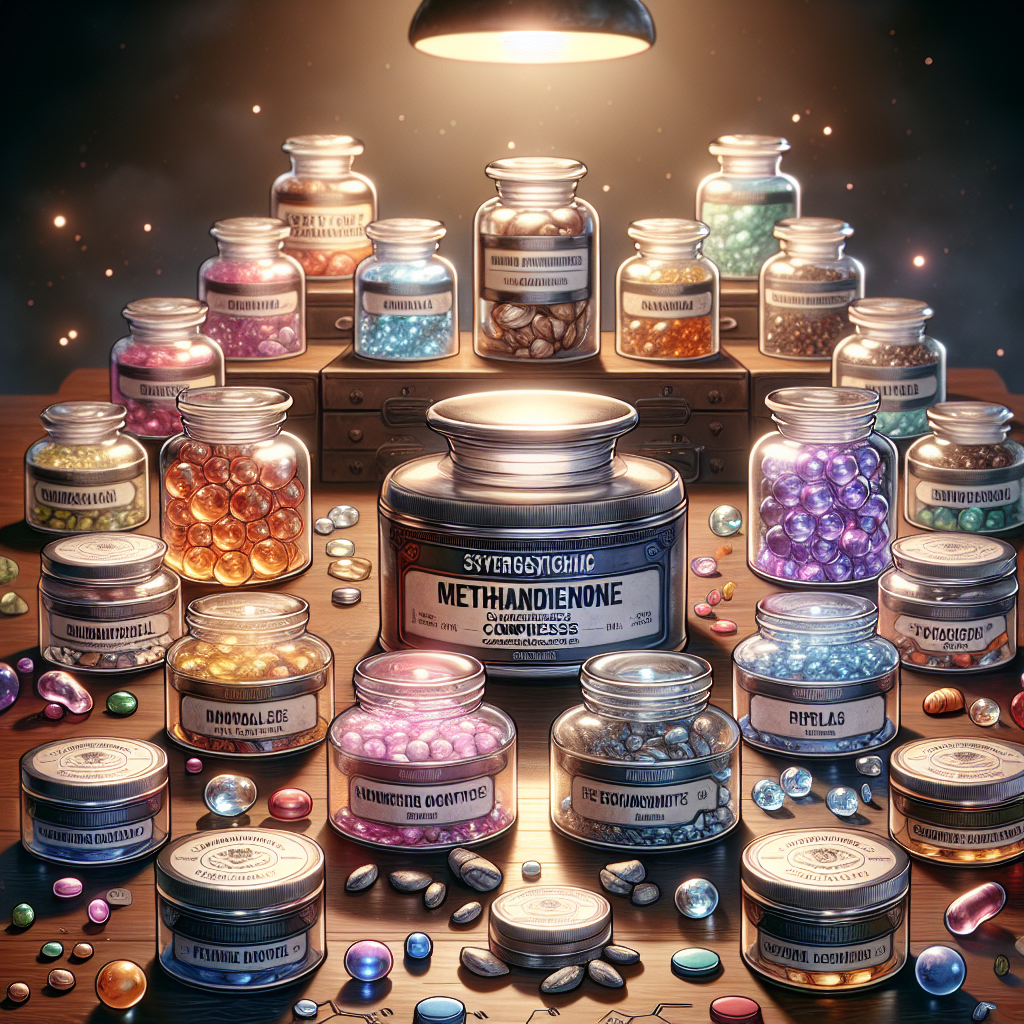 Synergistic compounds for methandienone compresse