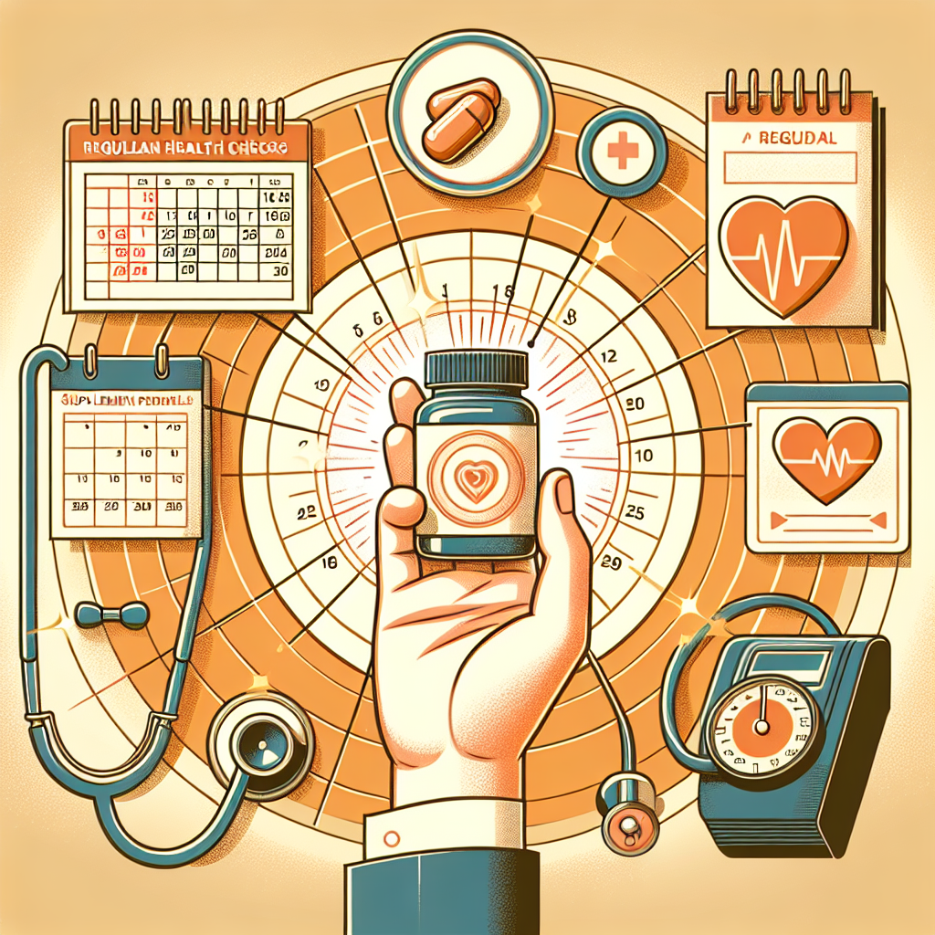 Frequency of health checks during trenbolone compresse