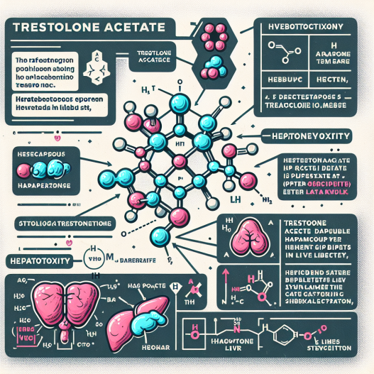 Hepatotoxicity of trestolone acetato: what you need to know