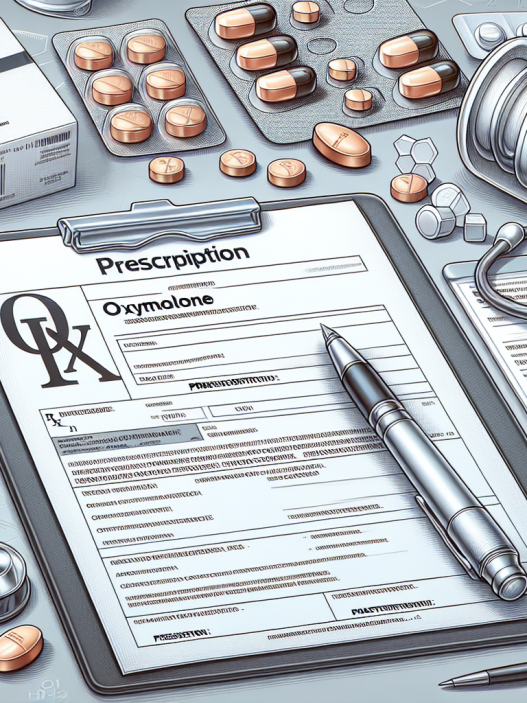 Prescription requirements for oxymetholone compresse