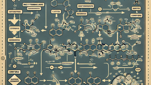 Synthesis pathway of methyltrenbolone