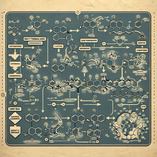 Synthesis pathway of methyltrenbolone