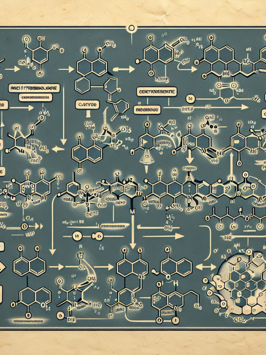 Synthesis pathway of methyltrenbolone
