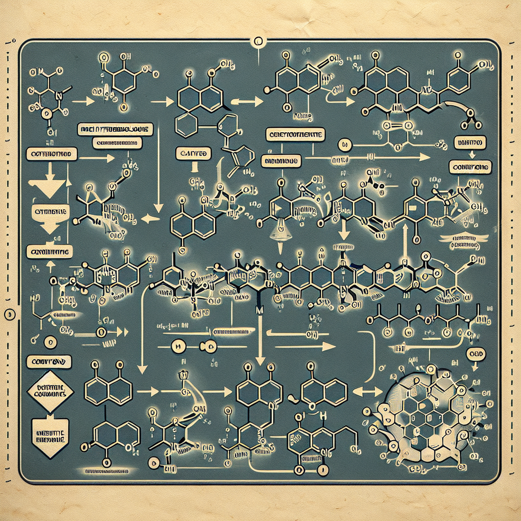 Synthesis pathway of methyltrenbolone