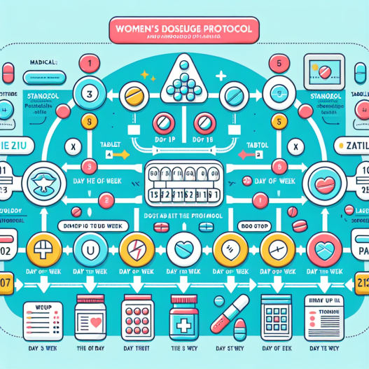 Women's cycle protocol for stanozololo compresse