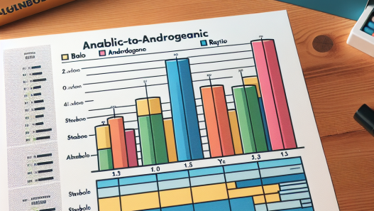 Anabolic-to-androgenic ratio of stenbolone compared to others
