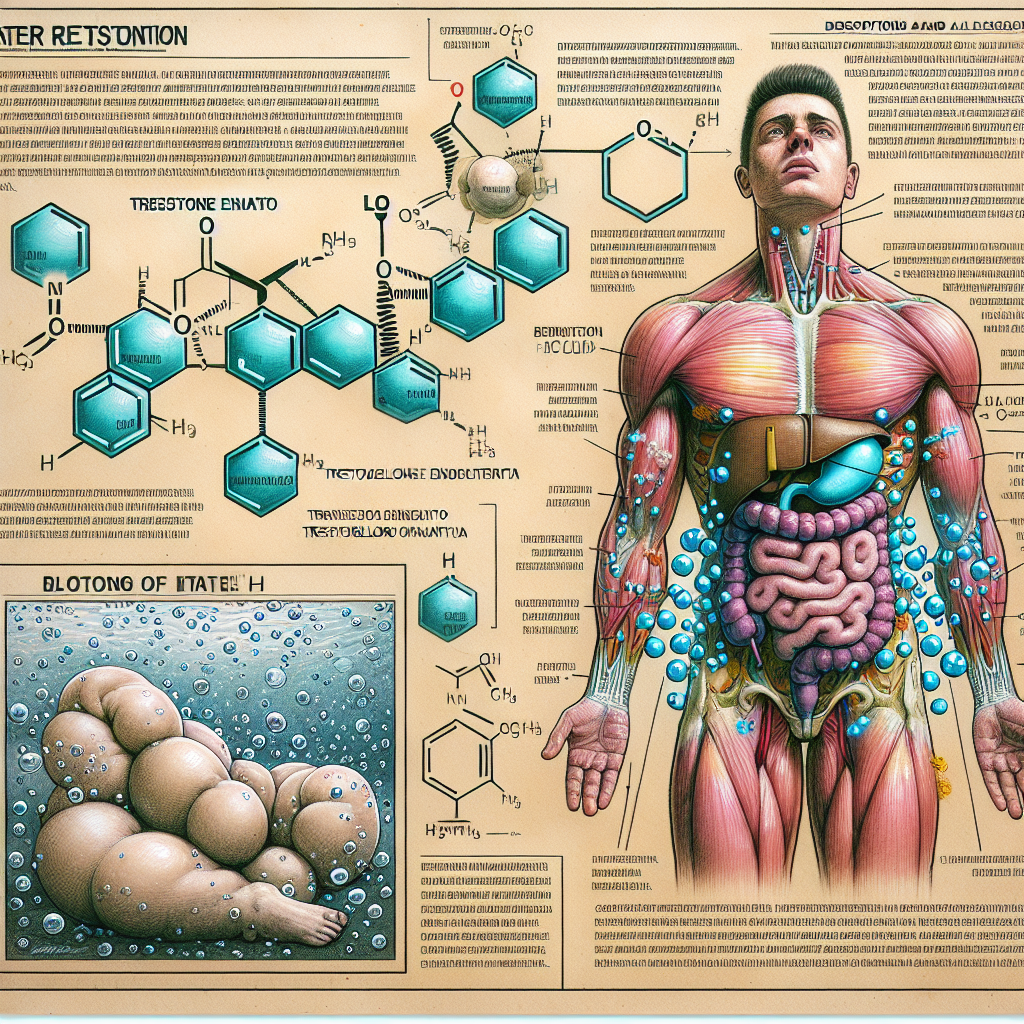 Water retention and trestolone enantato: managing bloat